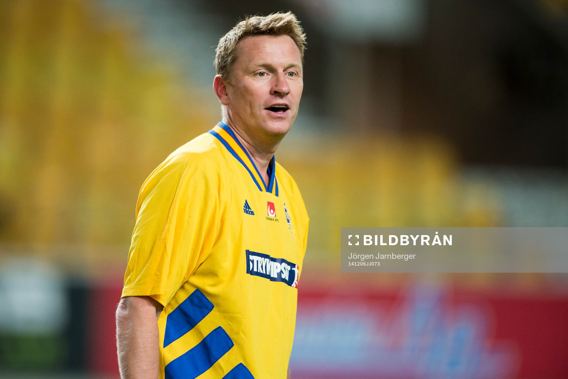 VM94-Lagets Kennet Andersson under Hedra Klas Ingessons fotbollsturnering den 6 december 2014 i Borås.