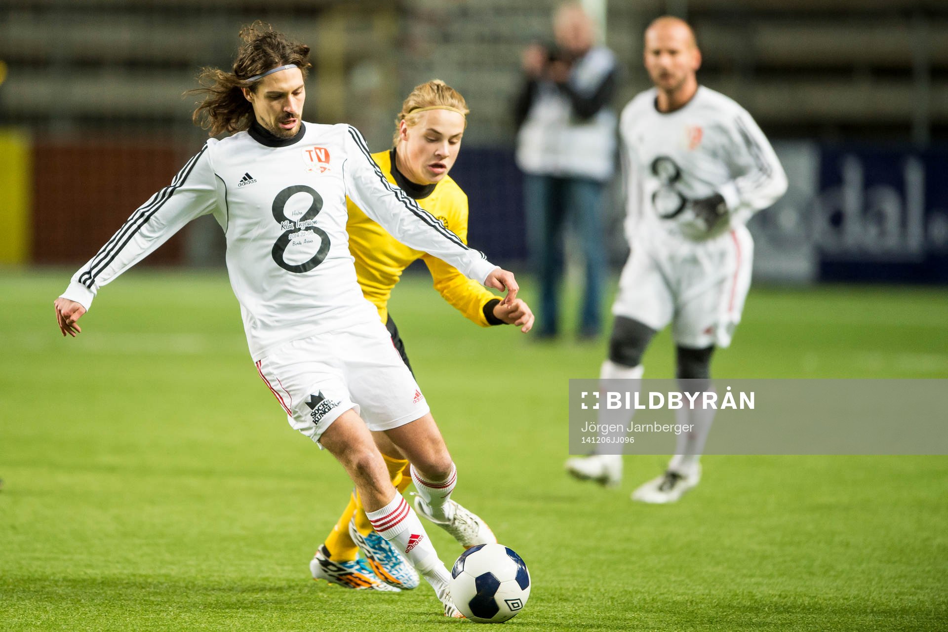 TV-lagets Christoffer Hiding och Team Klas Ingessons David