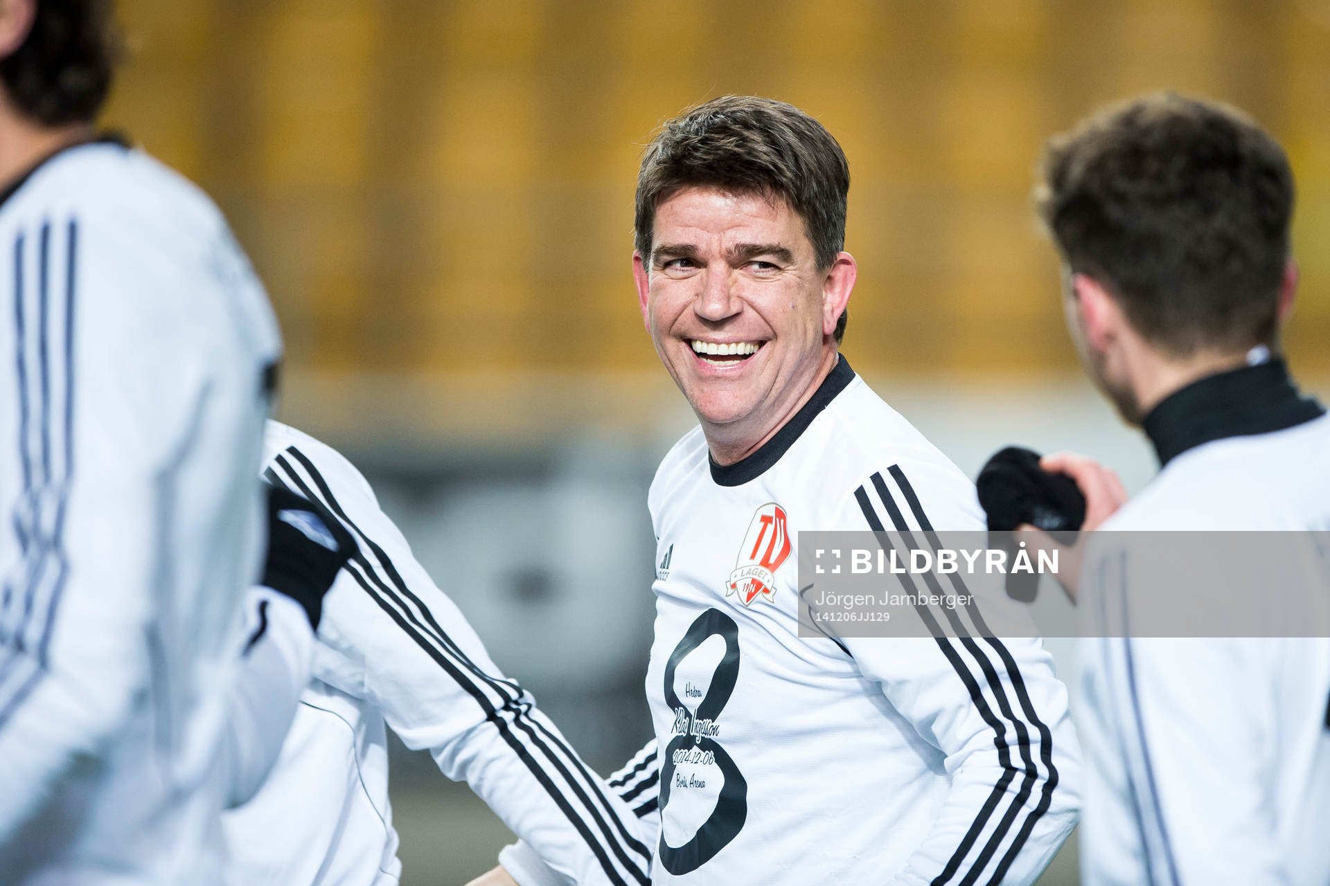 TV-lagets Patrik Ekwall jublar