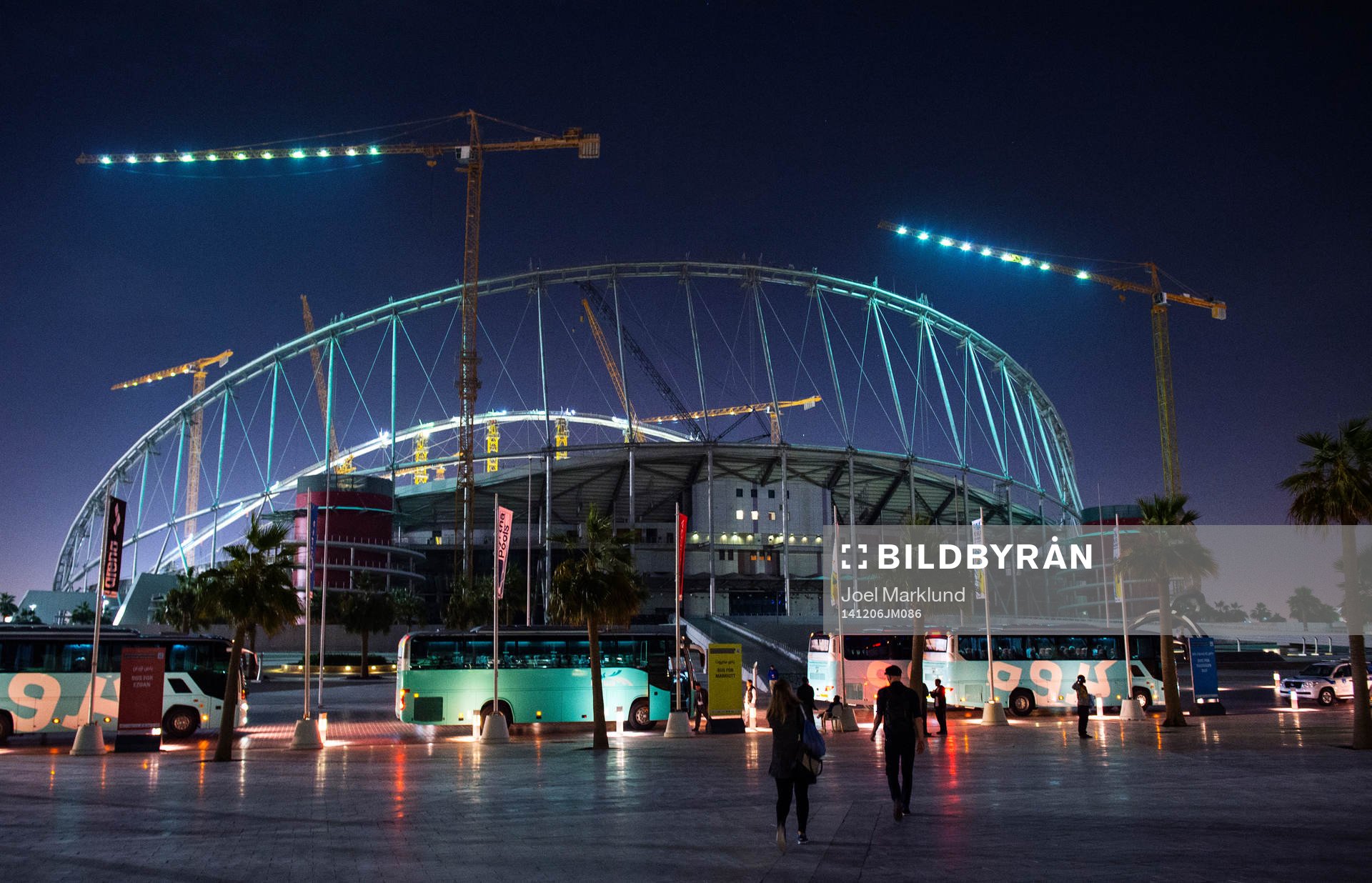 Khalifa International Stadium som renoveras