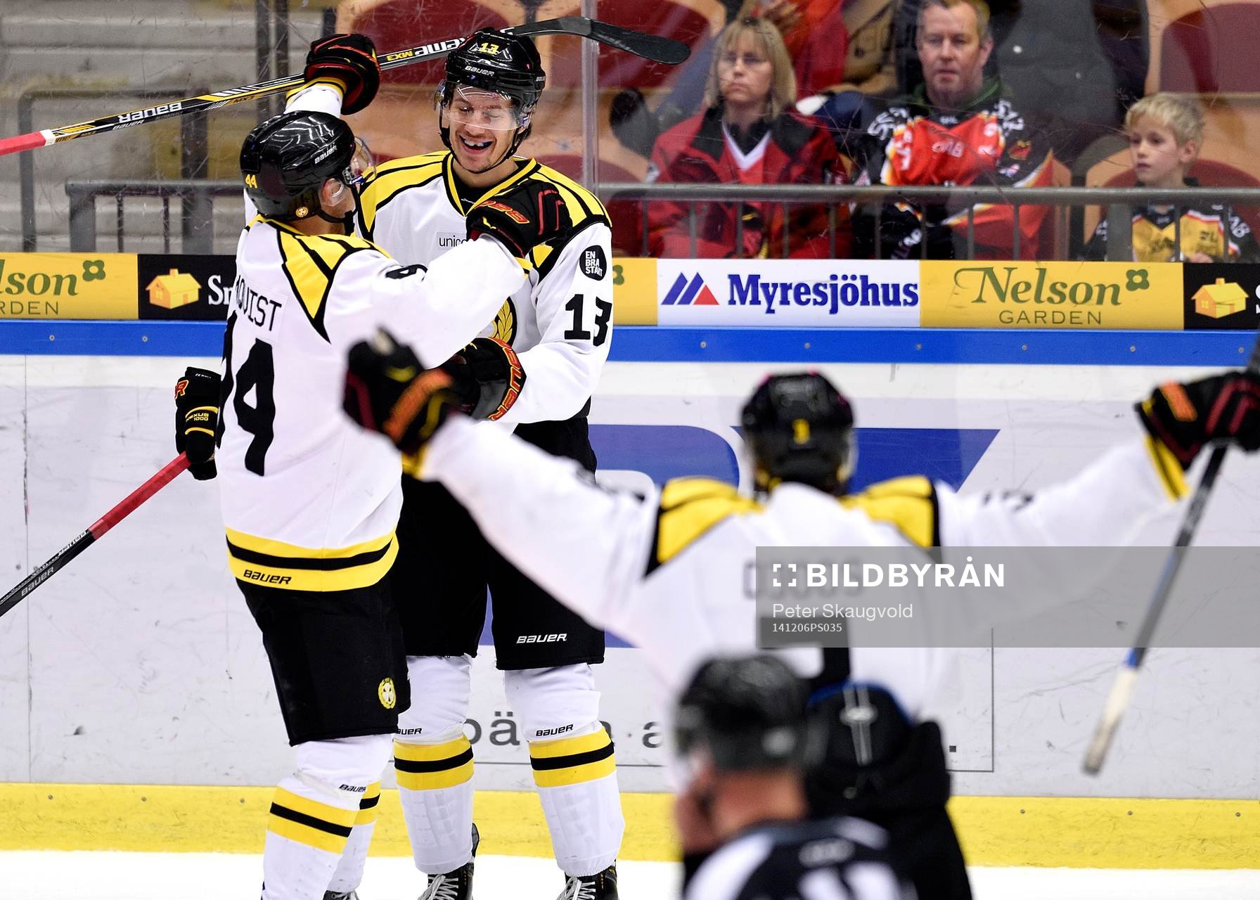 Brynäs Sondre Olden jublar