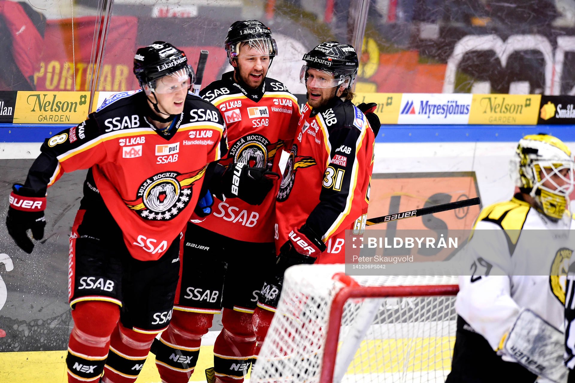 Luleås Per Ledin jublar