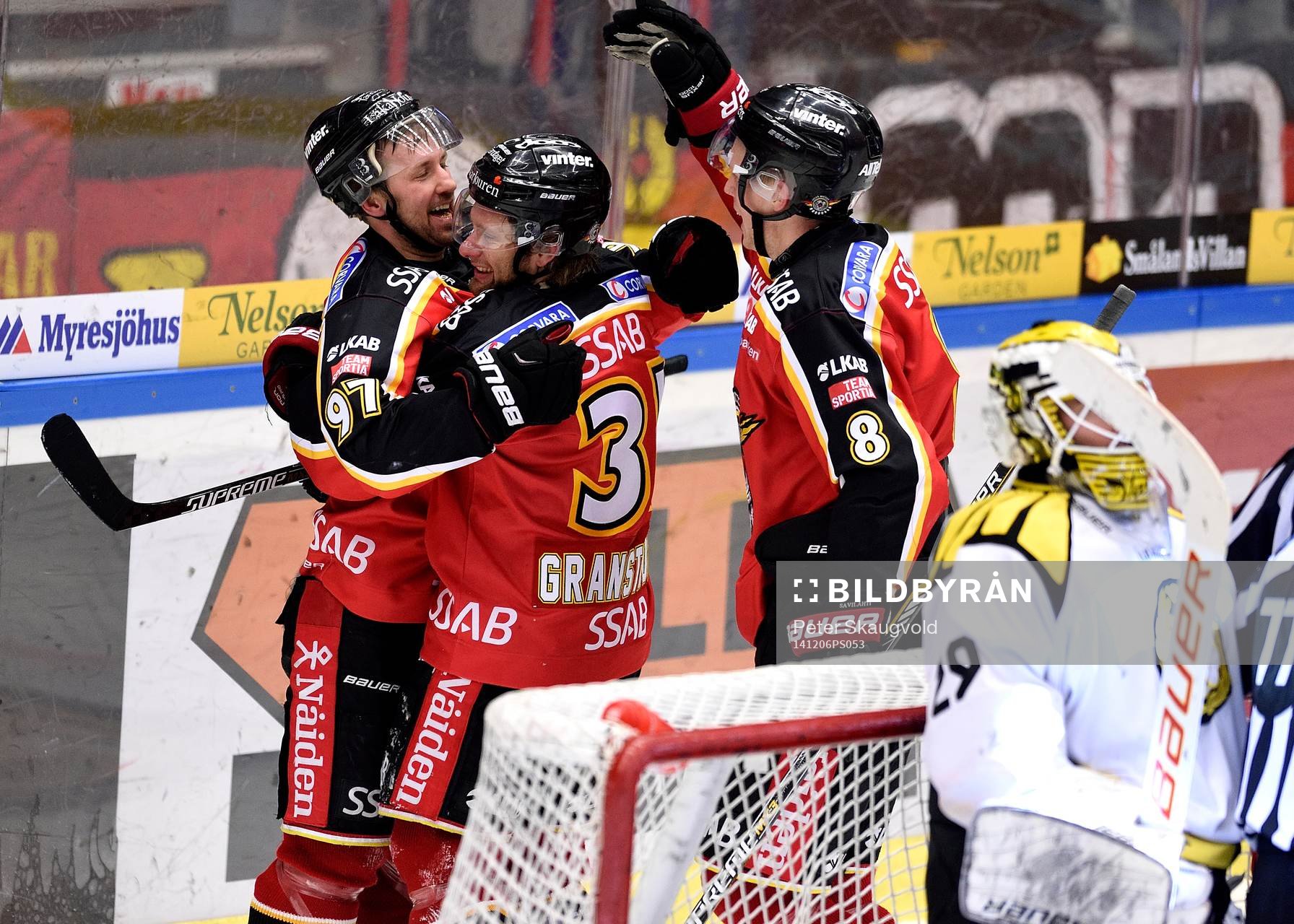 Luleås Per Ledin(v) jublar