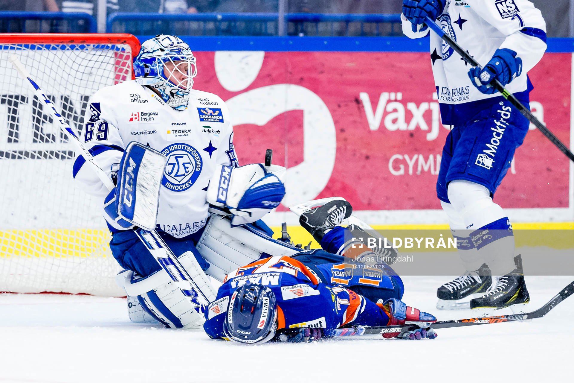 Leksands målvakt Oscar Alsenfelt