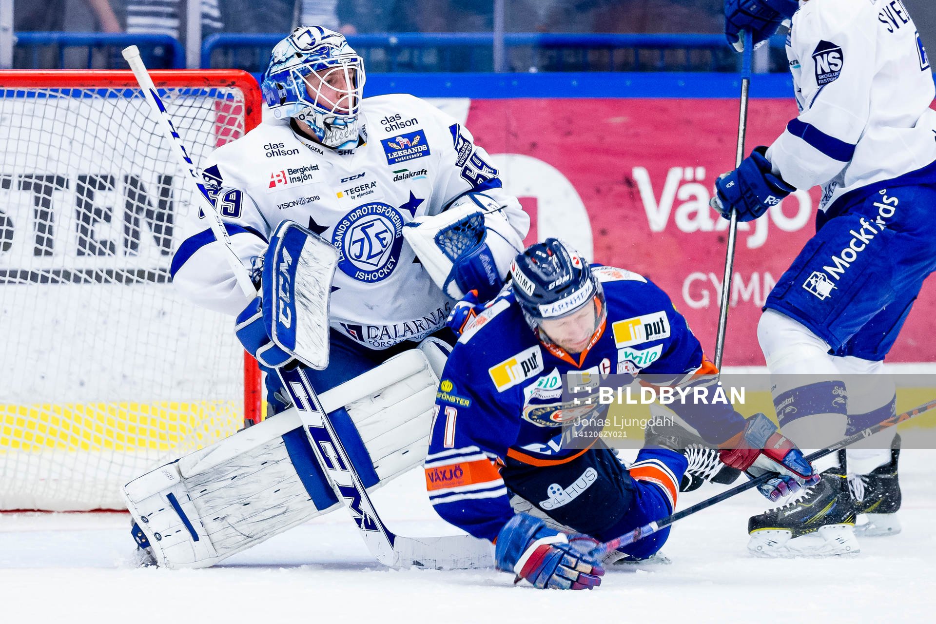 Leksands målvakt Oscar Alsenfelt