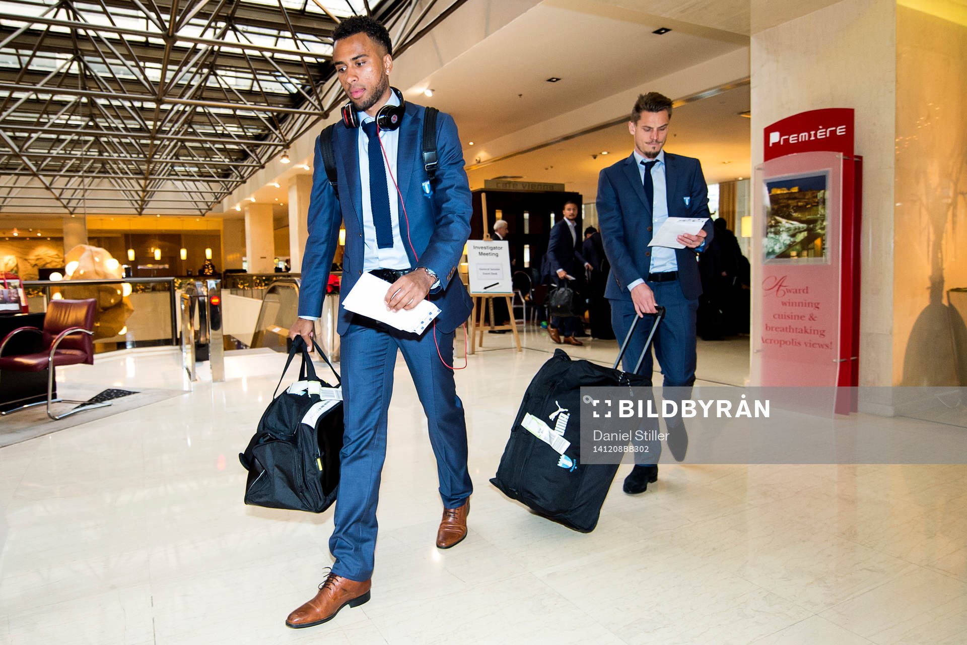 Malmö FFs Isaac Kiese Thelin och Markus Rosenberg
