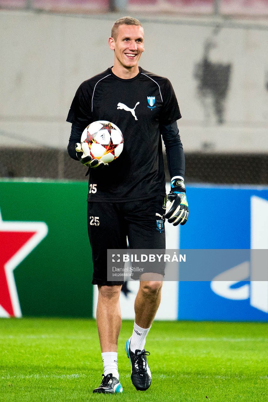 Malmö FFs målvakt Robin Olsen