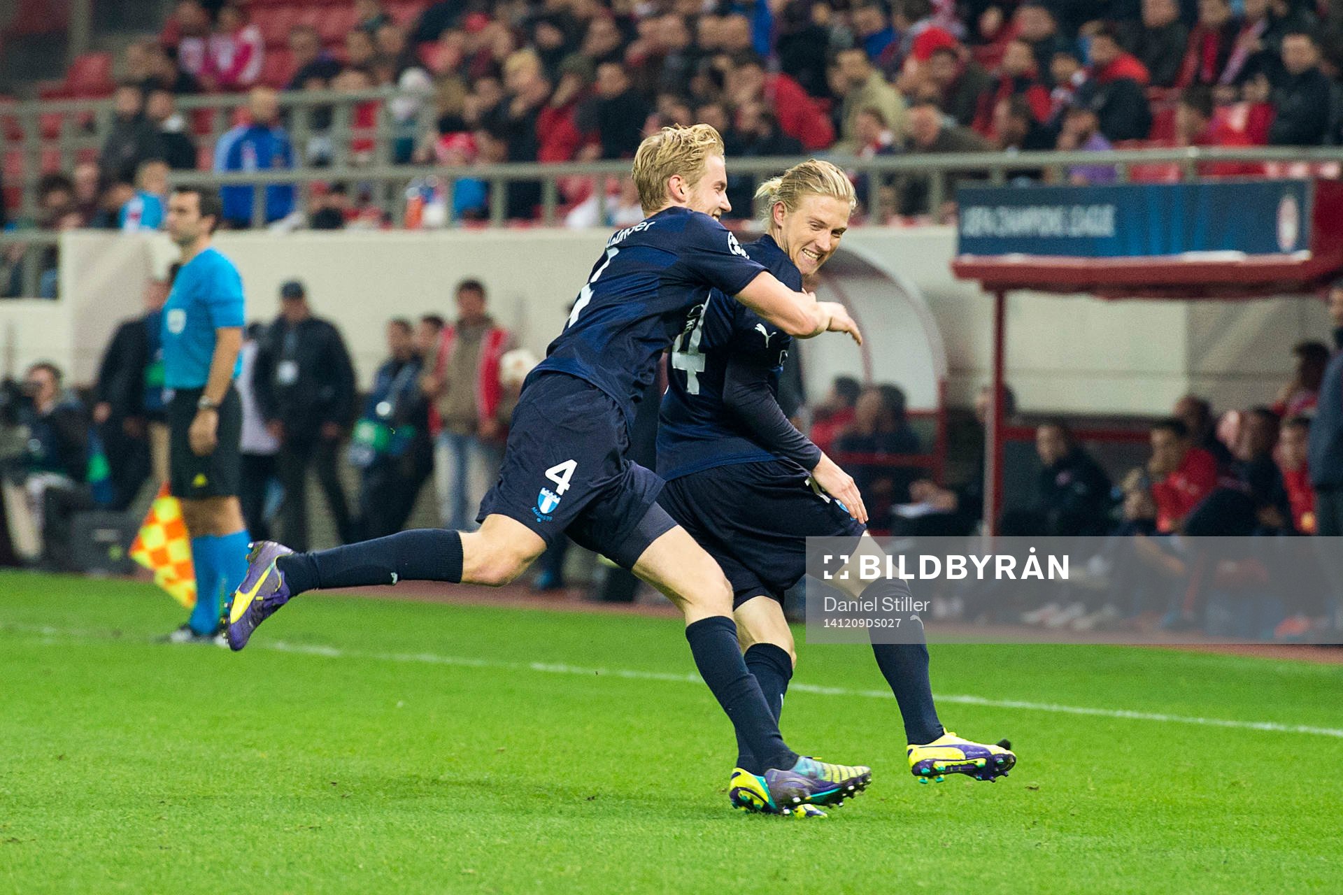 Malmö FFs Simon Kroon jublar
