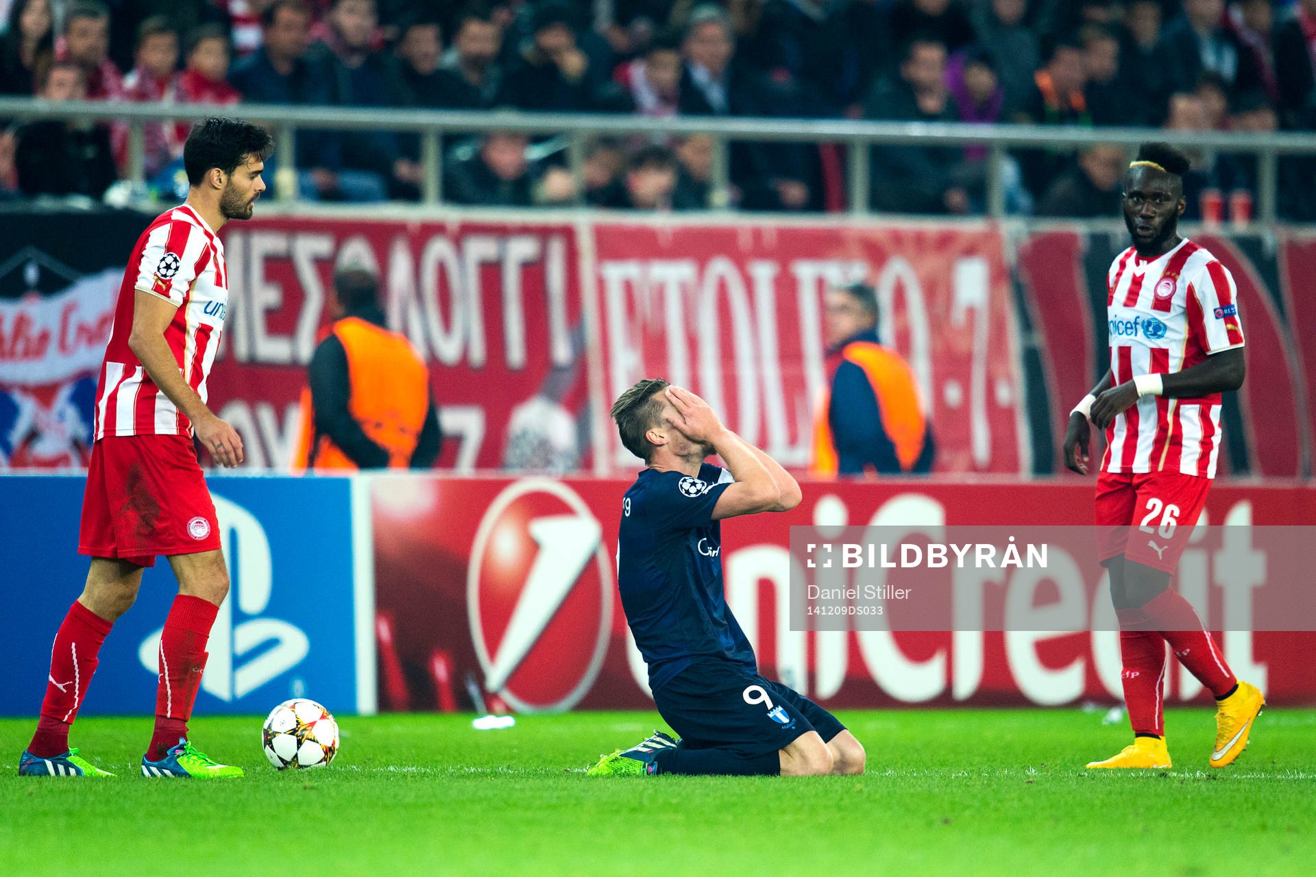 Malmö FFs Markus Rosenberg deppar