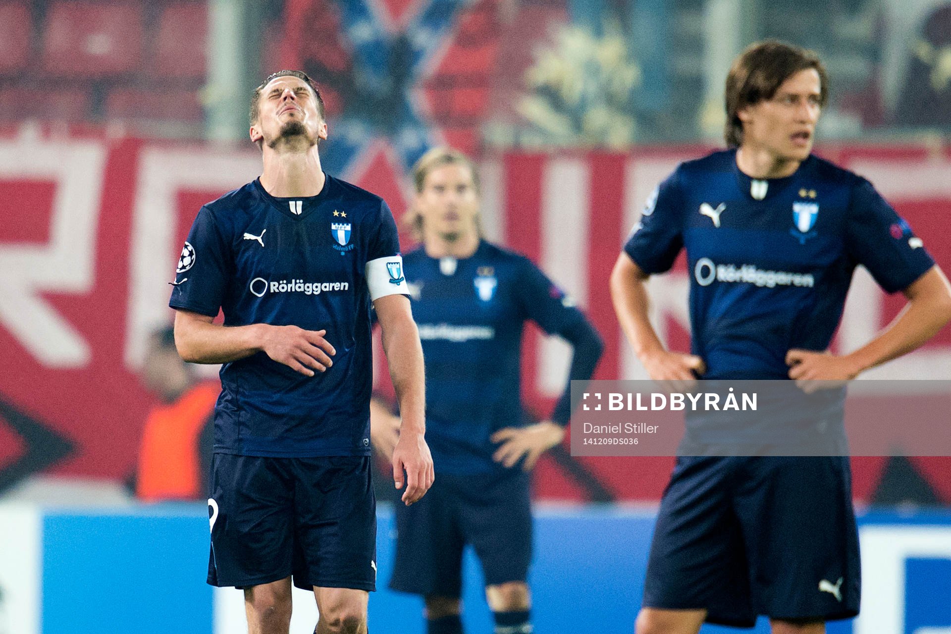 Malmö FFs Markus Rosenberg deppar