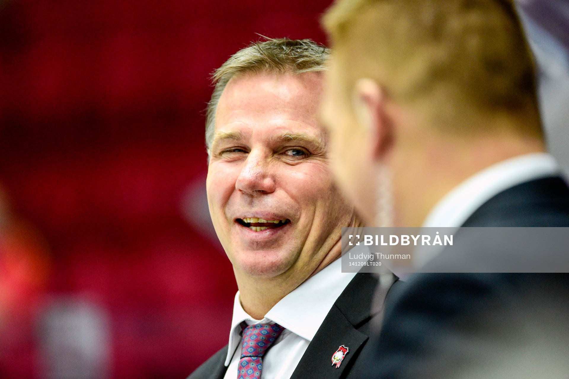 Malmö Redhawks tränare Mats Lusth