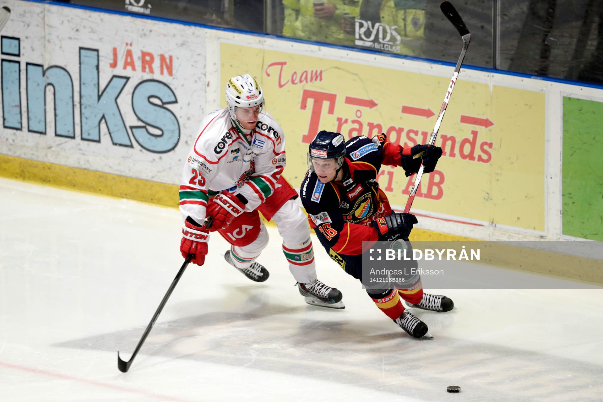 Modos Joonas Nättinen och Djurgårdens David Rundqvist