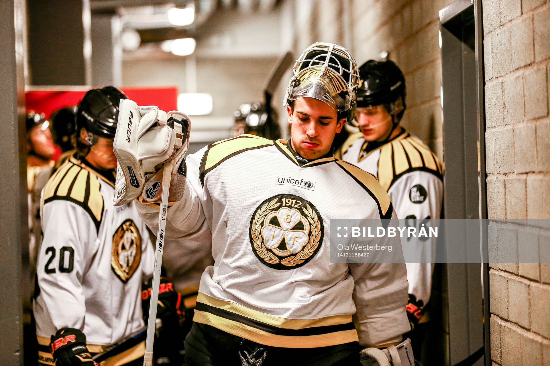 Brynäs målvakt Bernhard Starkbaum