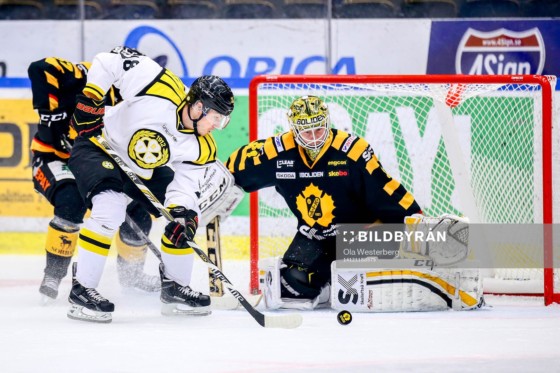 Skellefteås målvakt Erik Hanses