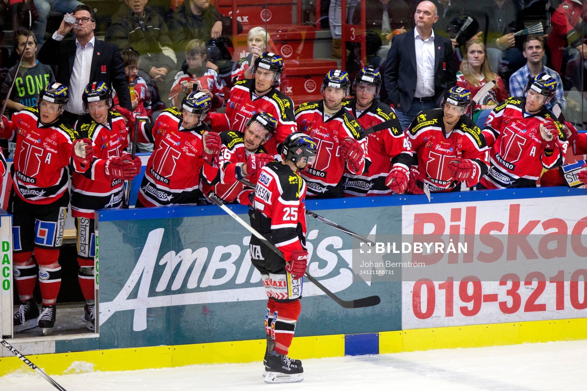 Örebros Martin Johansson jublar