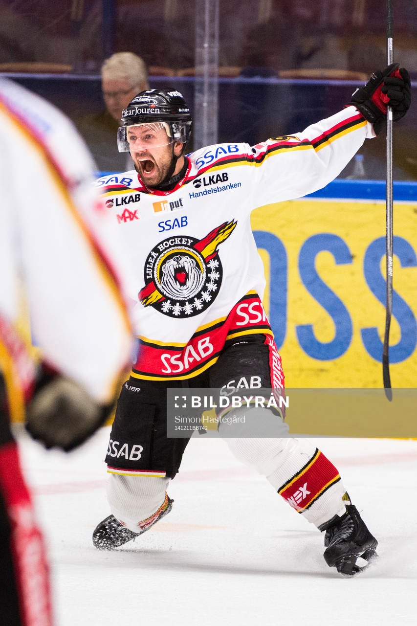 Luleås Per Ledin jublar