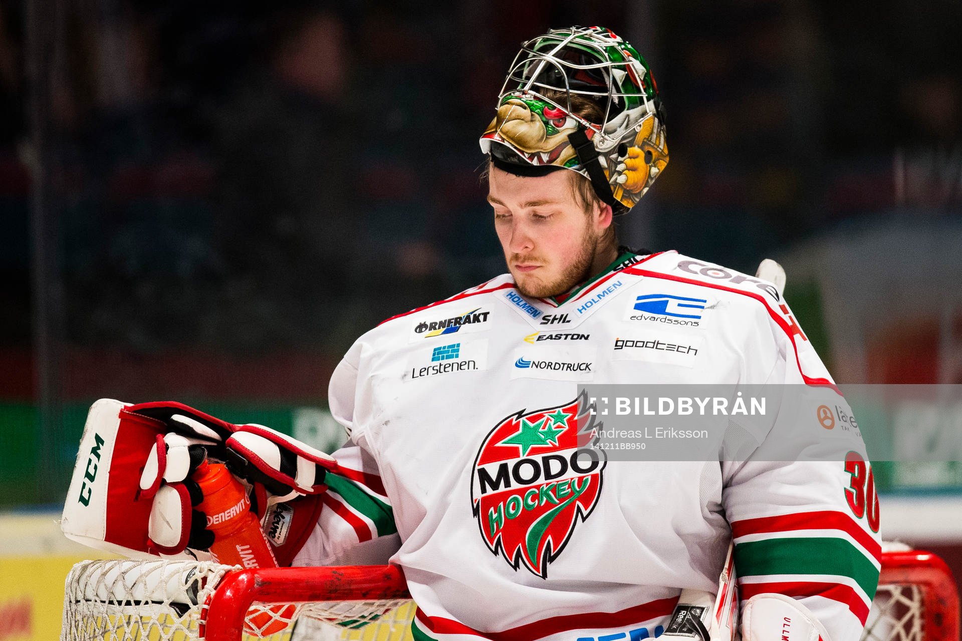 Modos målvakt Linus Ullmark