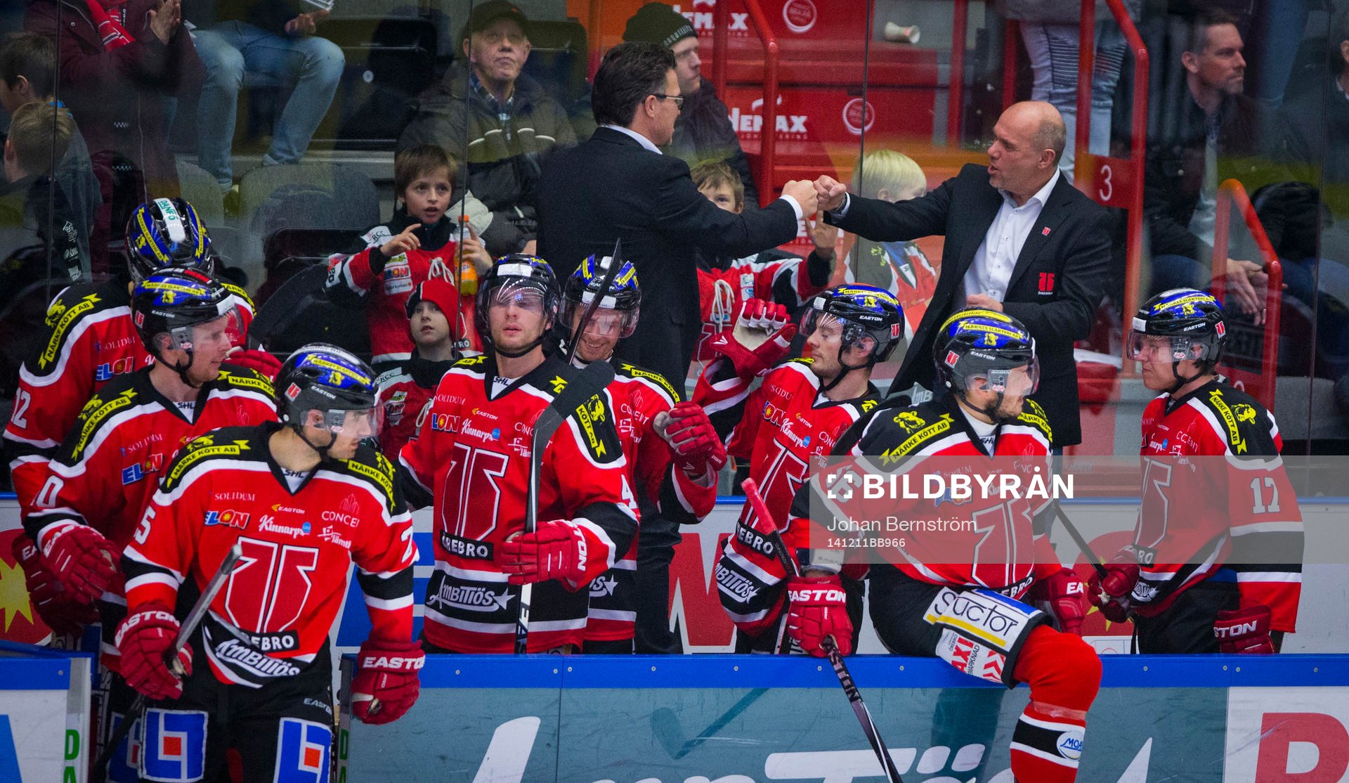 Jubel i Örebros bås