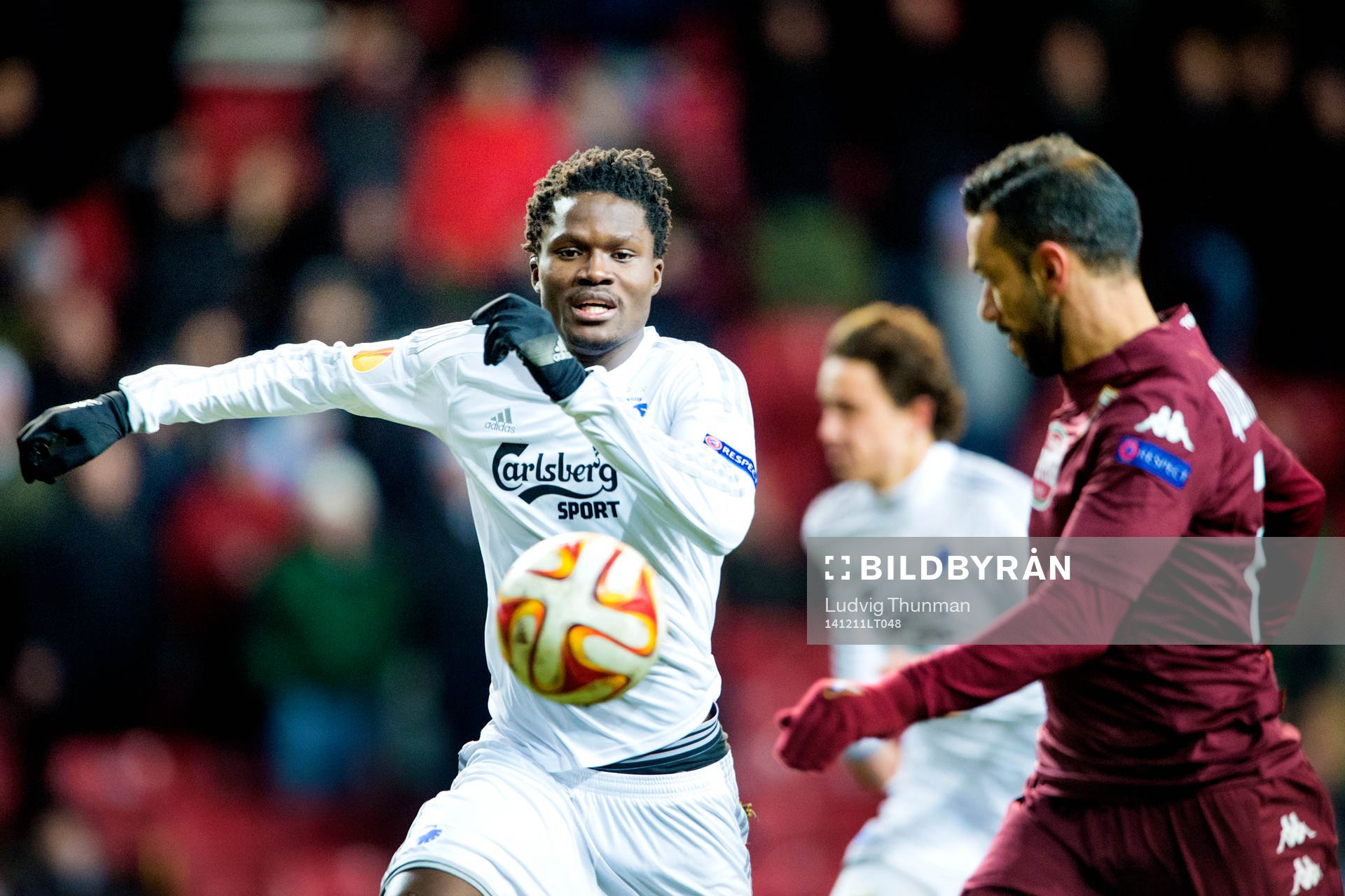 FC Köpenhamns  Daniel Amartey och Torinos Fabio
