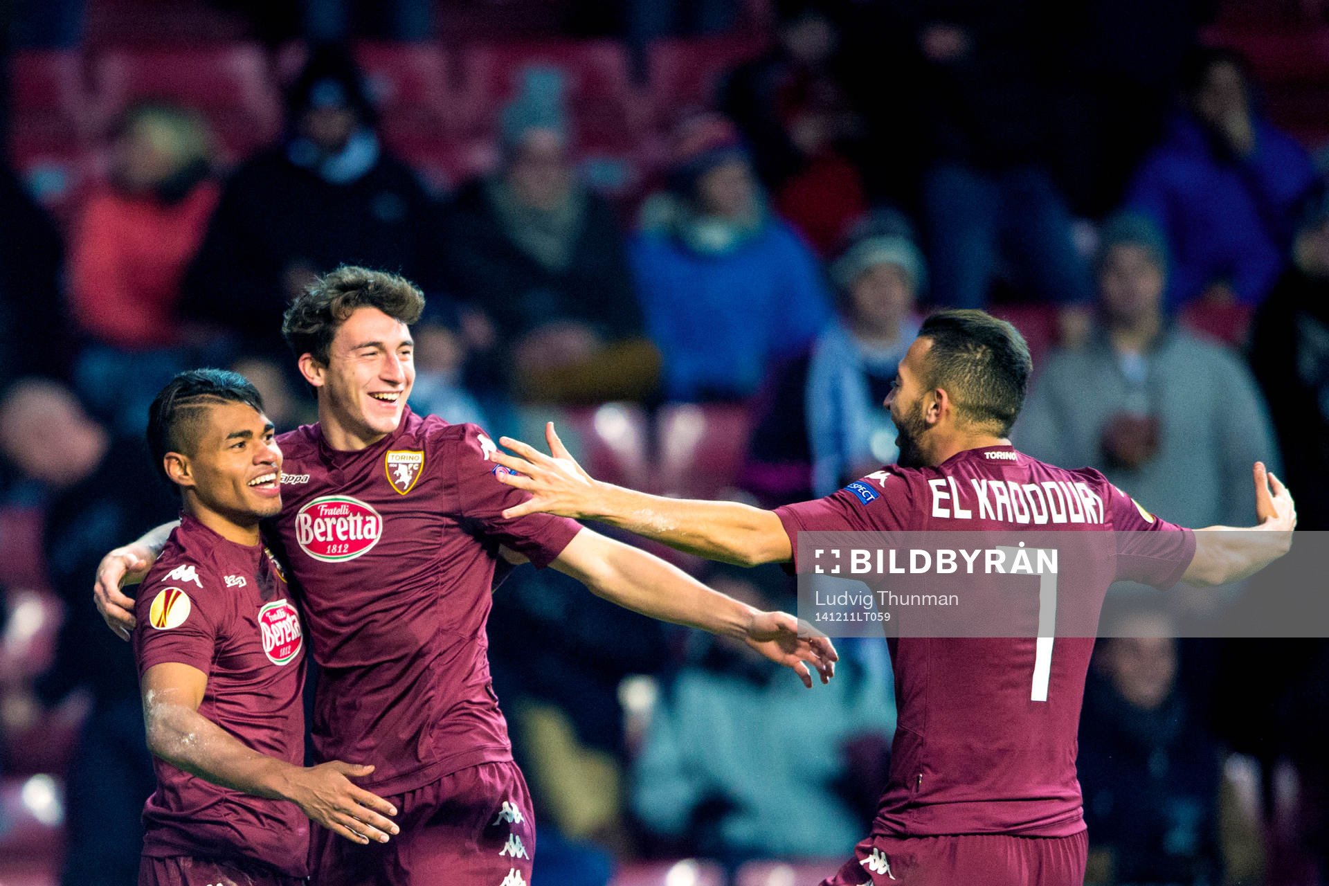 Torinos Josef Martínez, Matteo Darmian och Omar El
