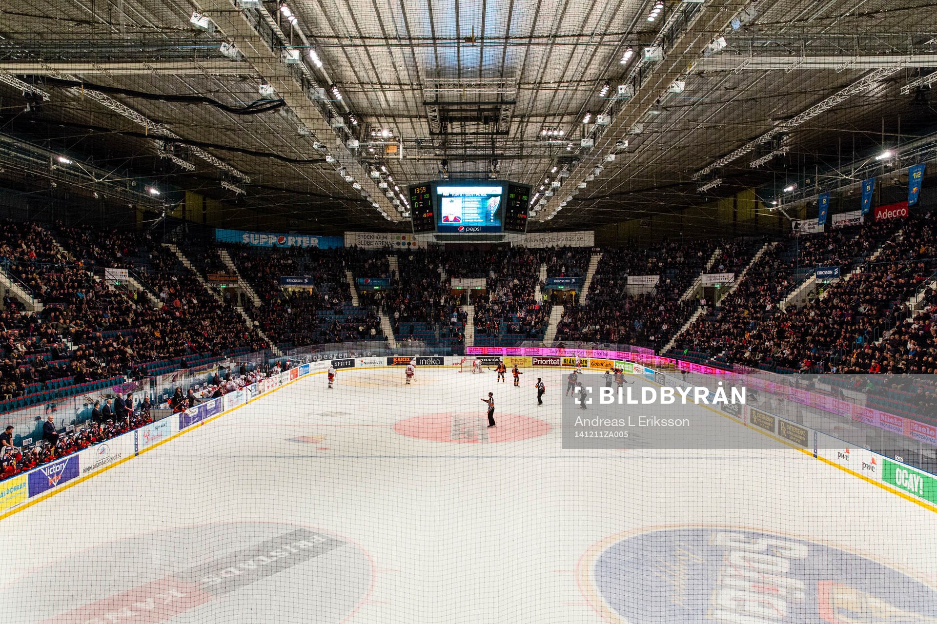 Generell vy över Hovet