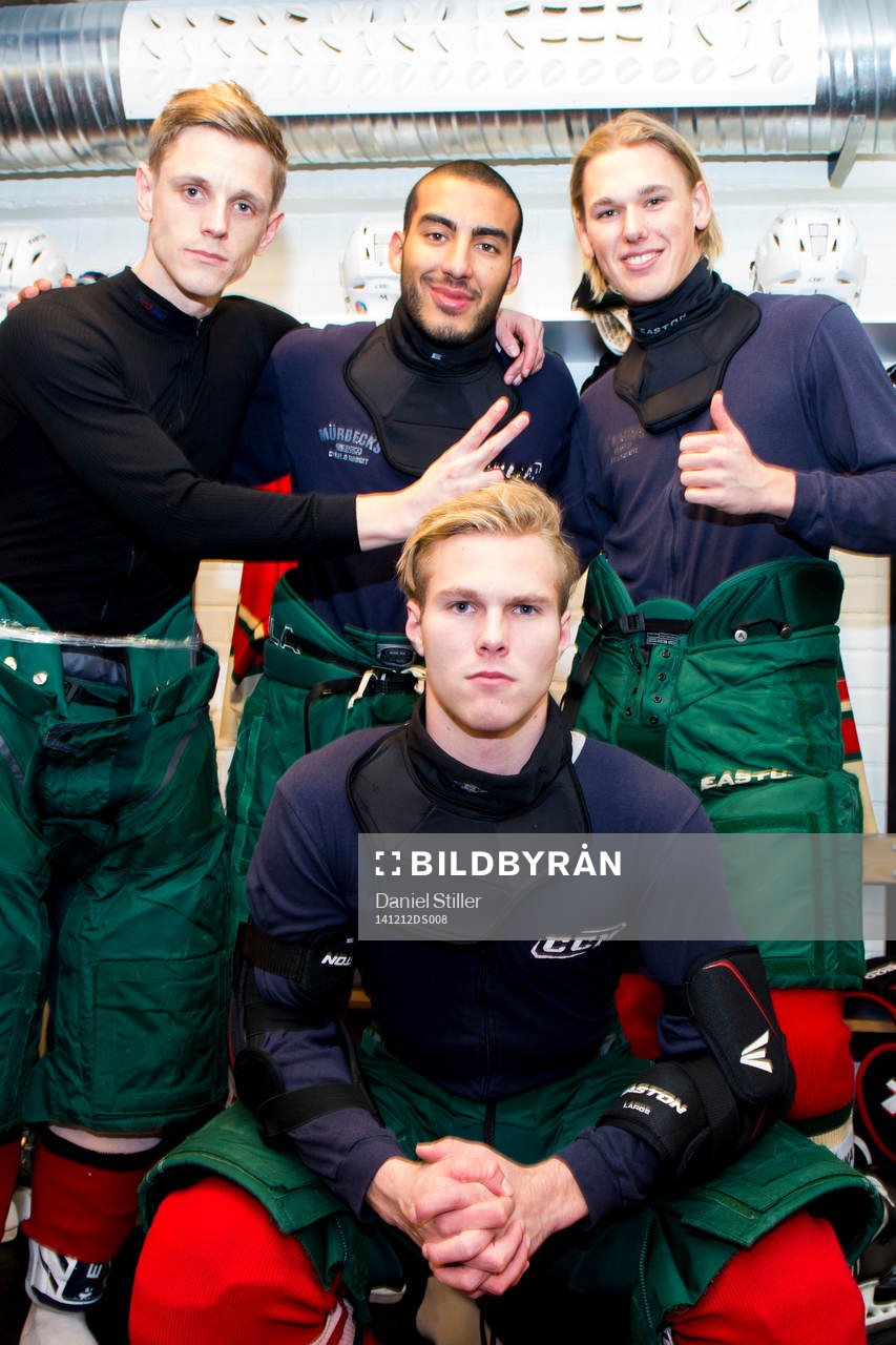 Sören Rieks, Haitam Aleesami, Hampus Zackrisson och Gustav