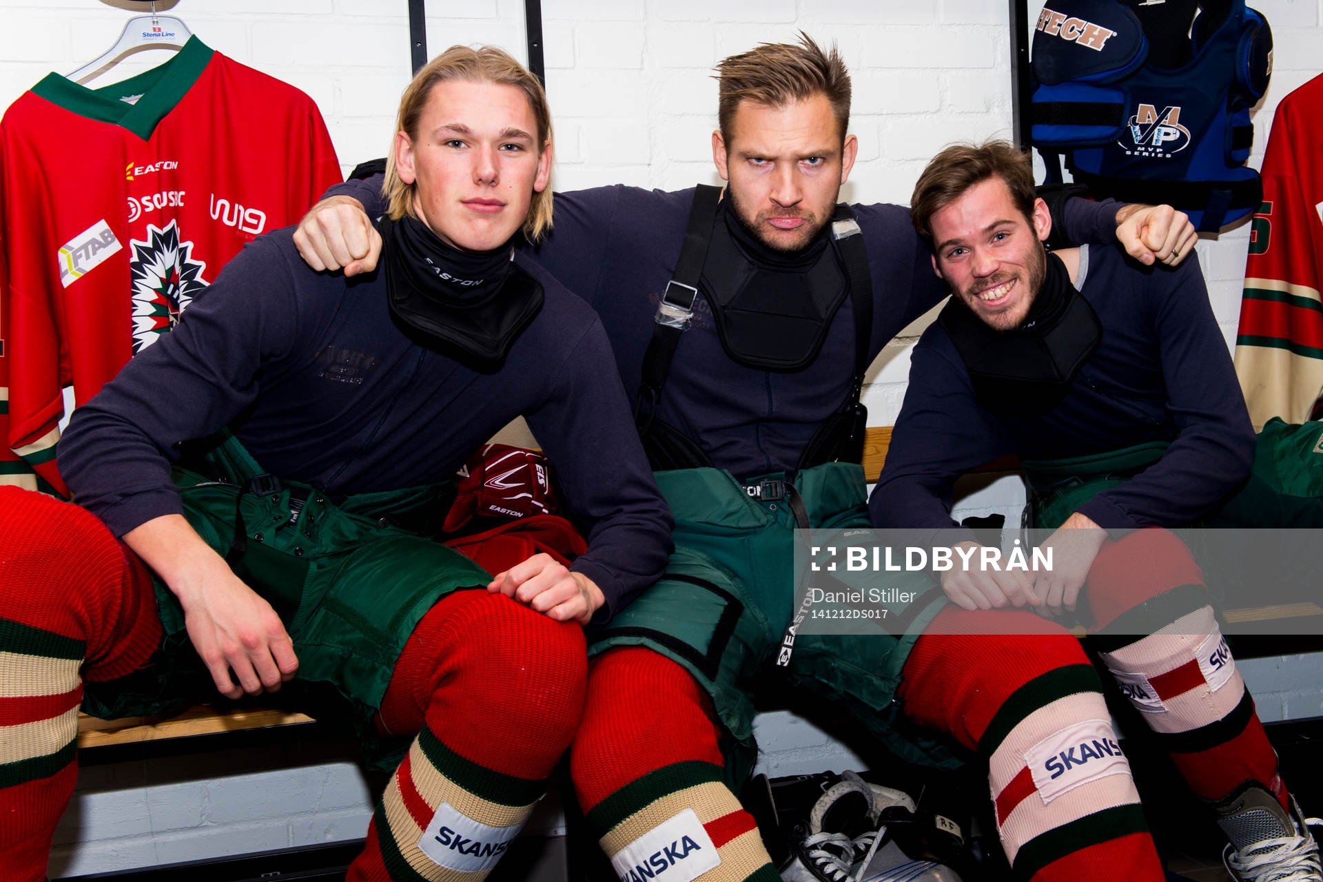 Hampus Zackrisson, John Alvbåge och Emil Salomonsson