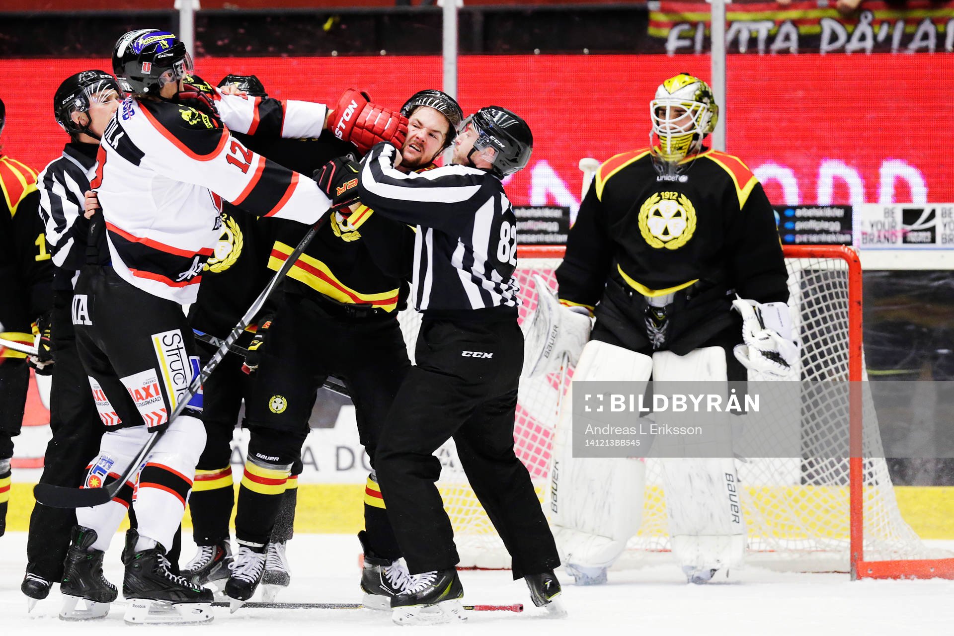 Örebros Marko Anttila och Brynäs Simon Bertilsson