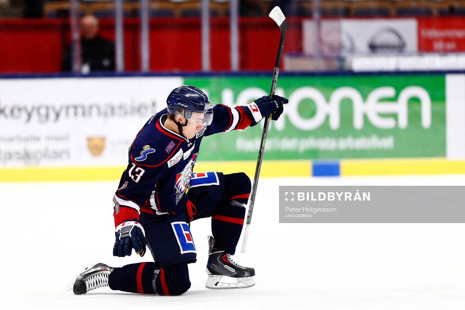 Linköpings Jakub Vrana jublar