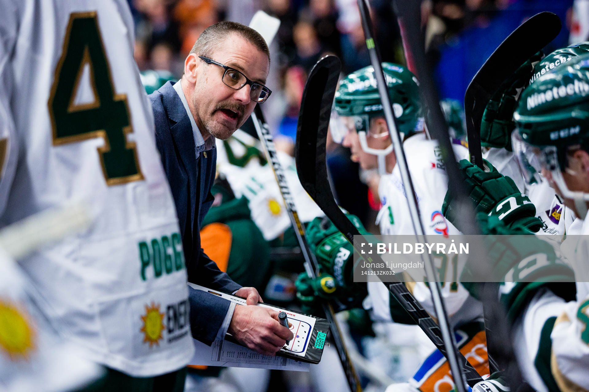 Färjestads Färjestads tränare Tommy Samuelsson