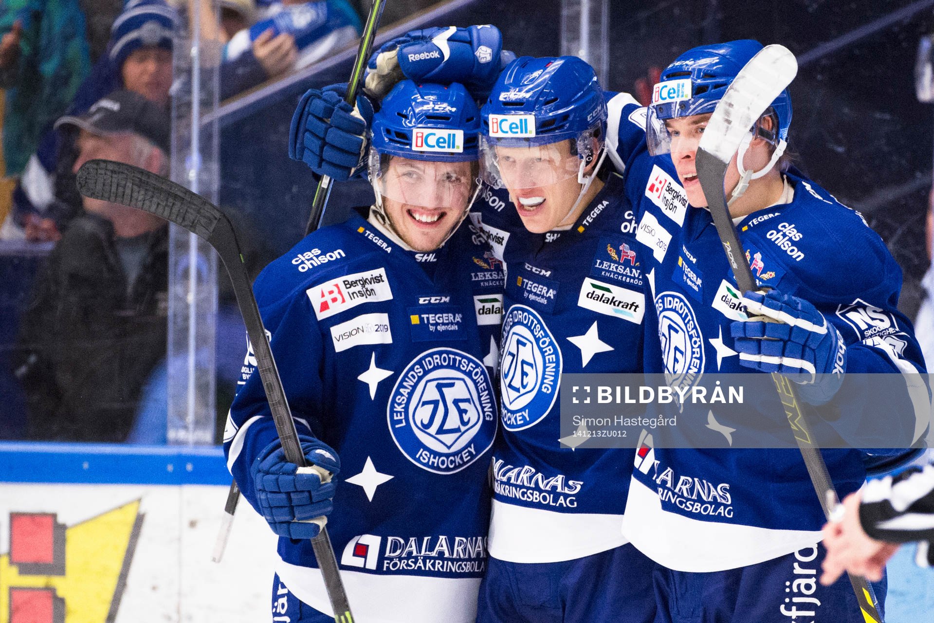 Leksands Brian Connelly, Toni Kähkönen och Tomi Sallinen