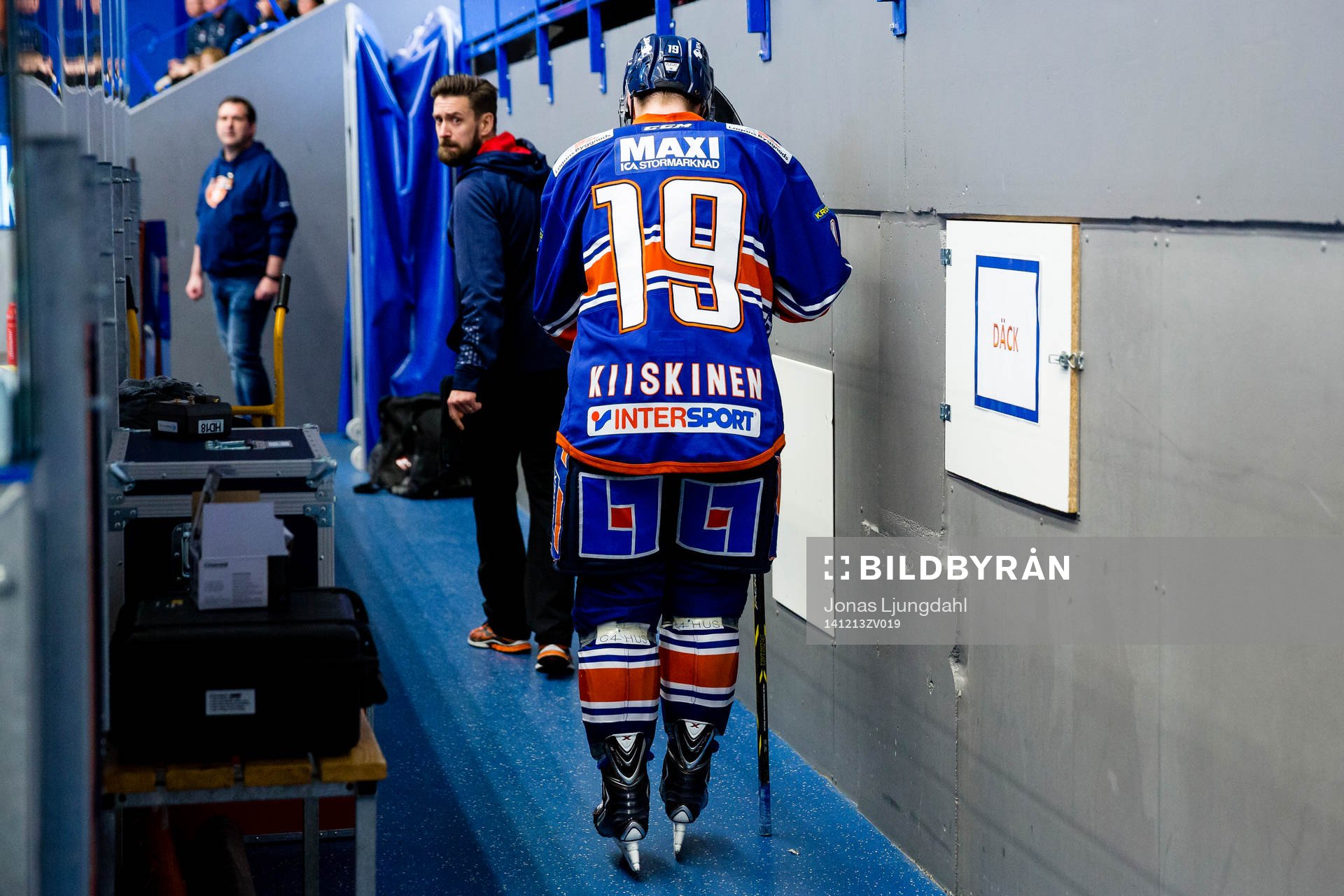 Växjös Tuomas Kiiskinen kliver av i första perioden