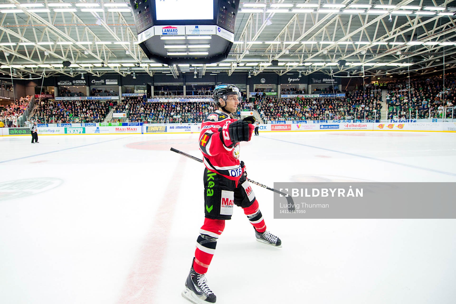Malmö Redhawks Tony Romano jublar