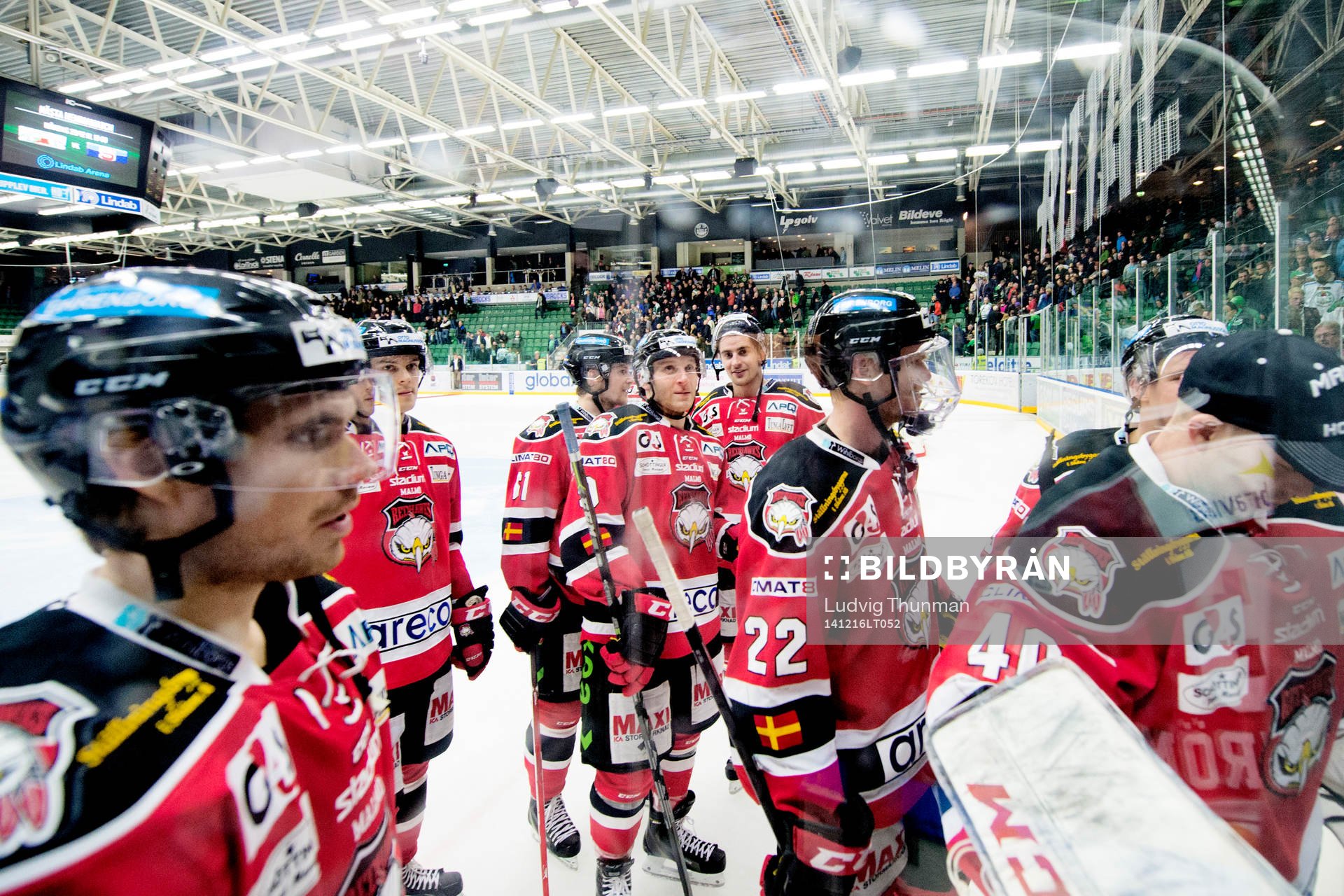 Malmö Redhawks spelare lämnar isen