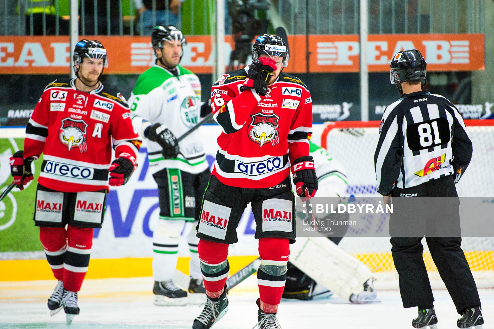 Malmö Redhawks Magnus Häggström deppar