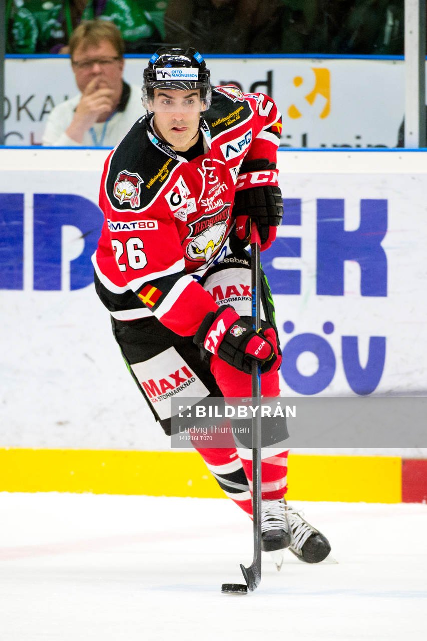 Malmö Redhawks Yanick Lehoux