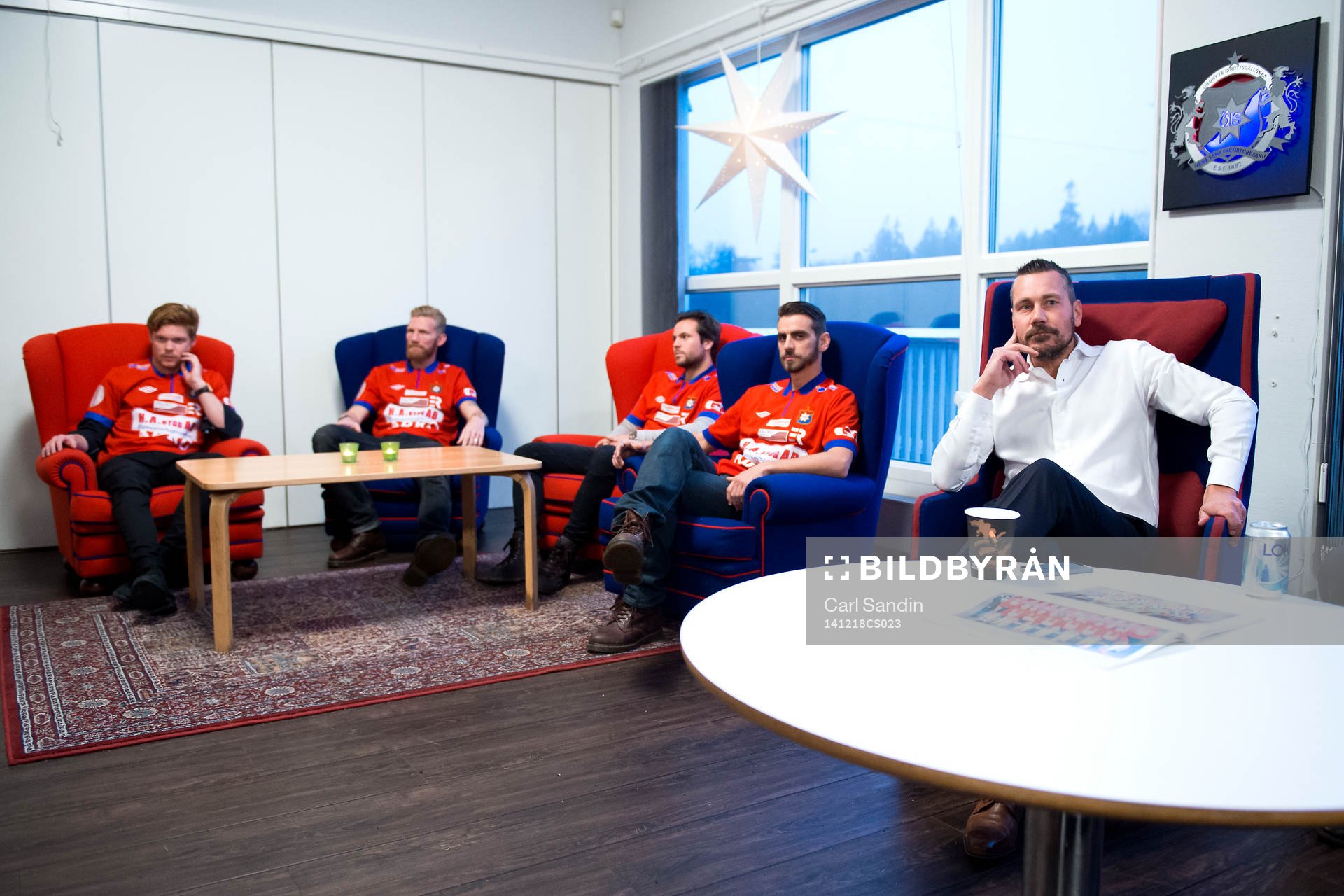 Anton Sandberg, Fredrik Björck, Hampus Bohman, Björn
