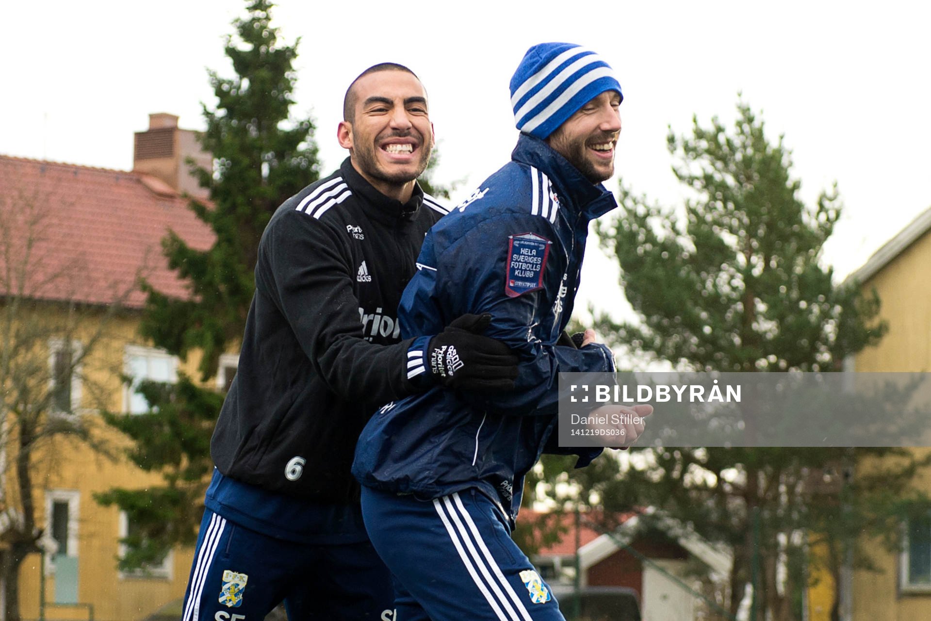 Haitam Aleesami och Mattias Bjärsmyr