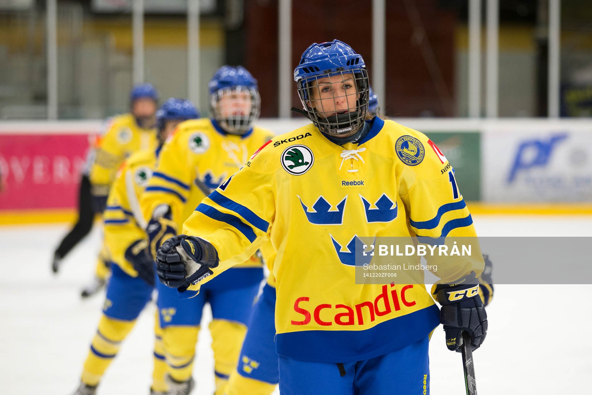Sveriges Lina Wester jublar