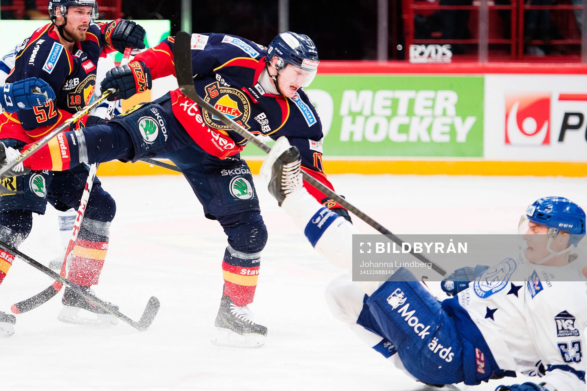 Djurgårdens Henrik Eriksson och Leksands Fredrik