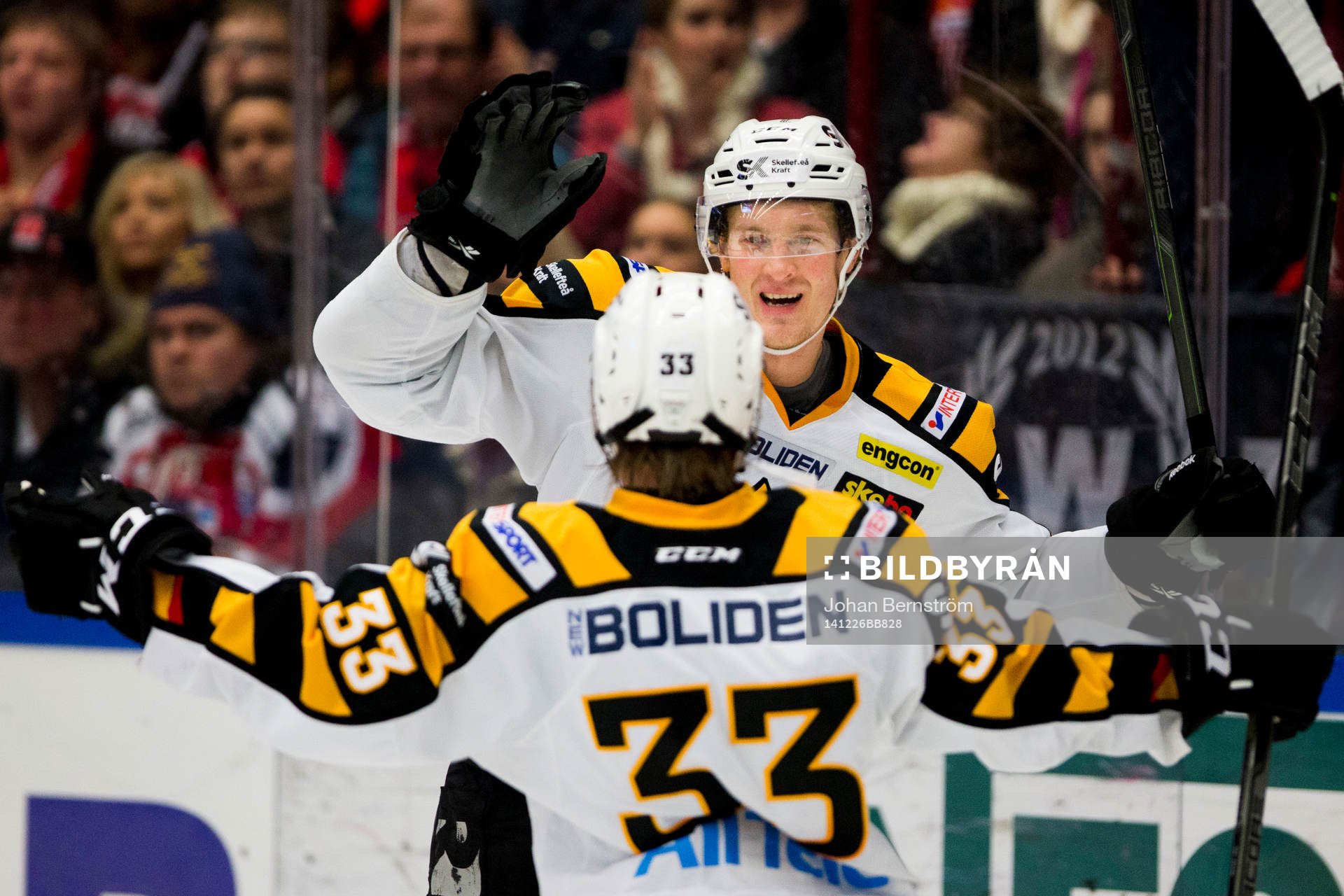 Skellefteås Mikko Lehtonen jublar
