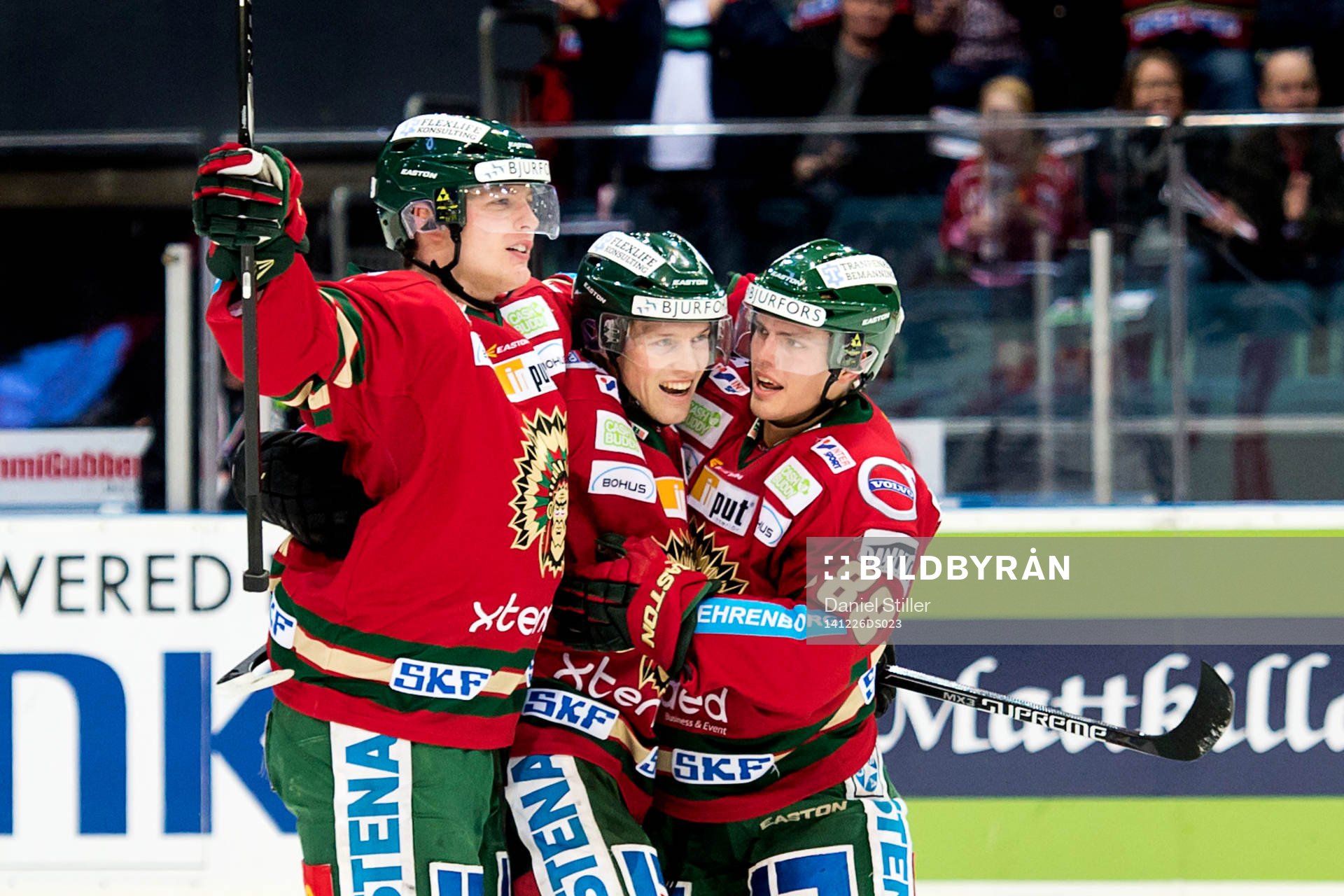 Frölundas Oliver Bohm jublar