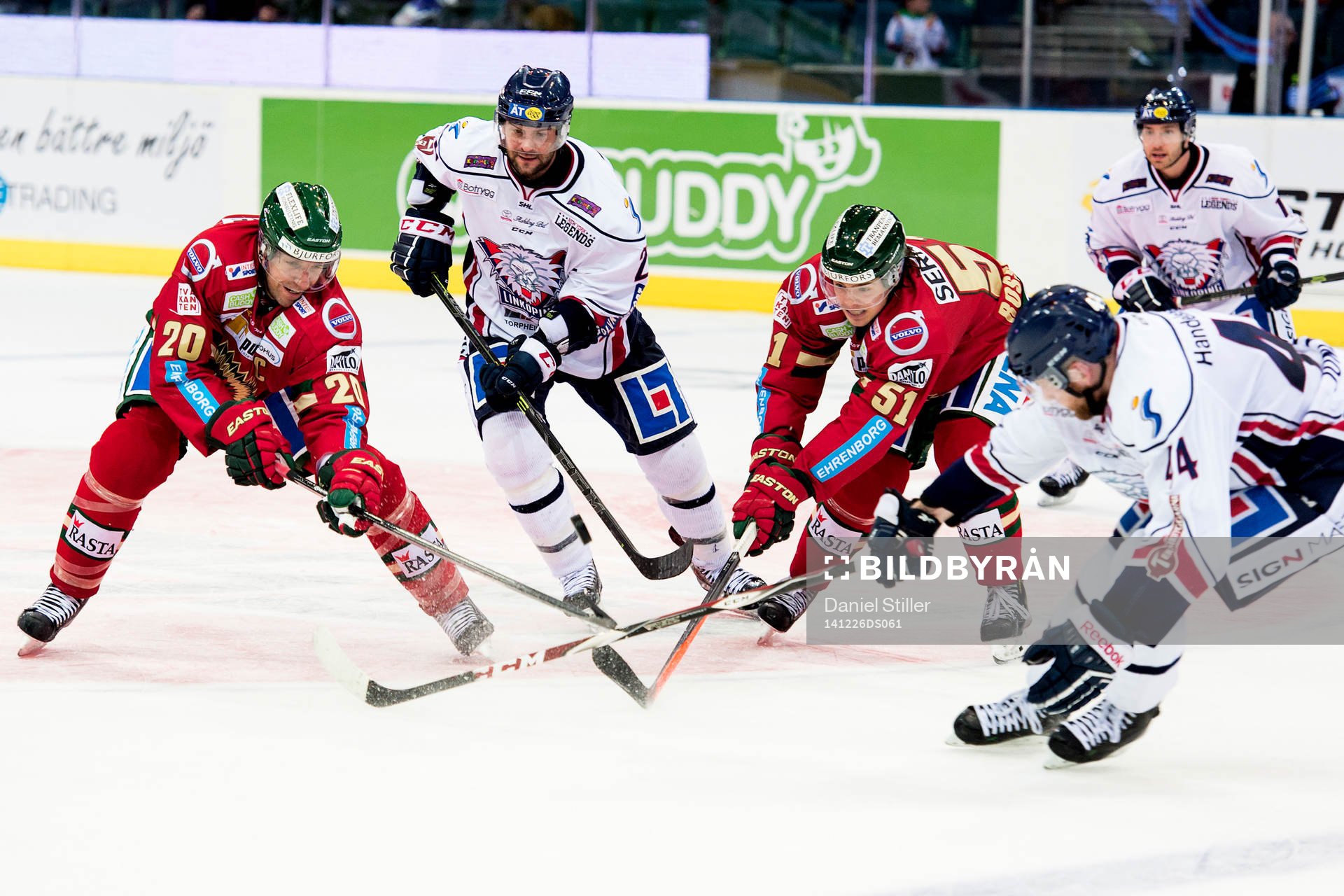 Frölundas Joel Lundqvist och Mats Rosseli Olsen
