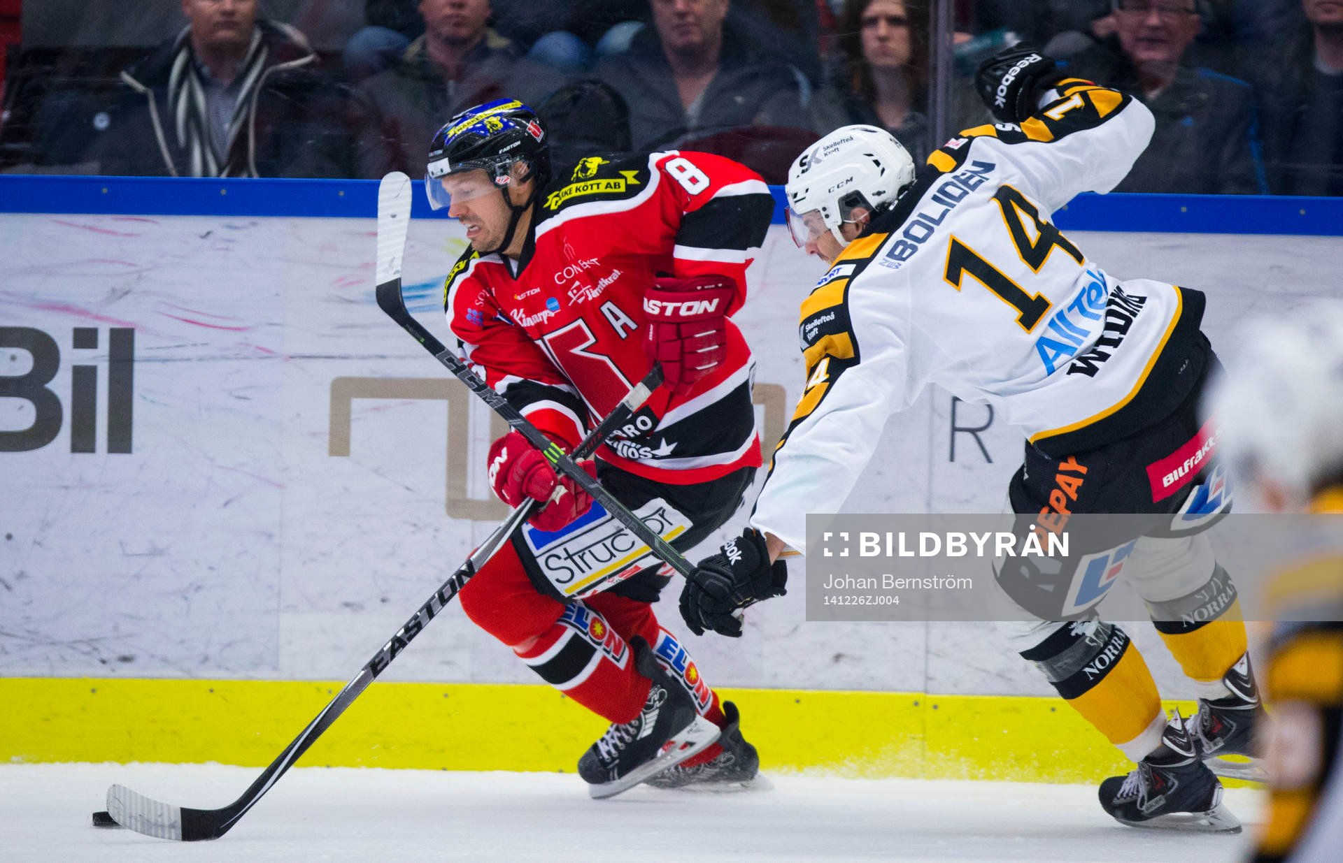 Örebros Jared Aulin och Skellefteås Daniel Widing