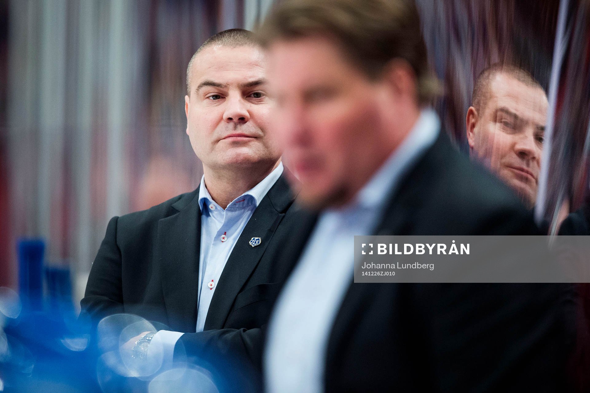 Leksands assisterande tränare Mats Bäcklin