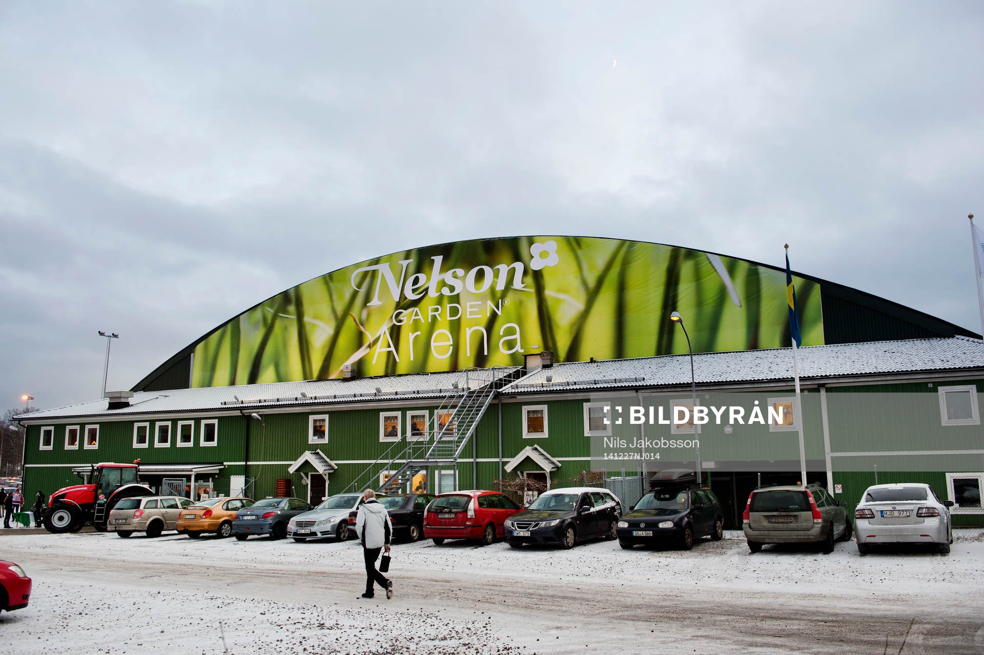 Nelson Garden Arena innan ishockeymatchen i Allettan mellan