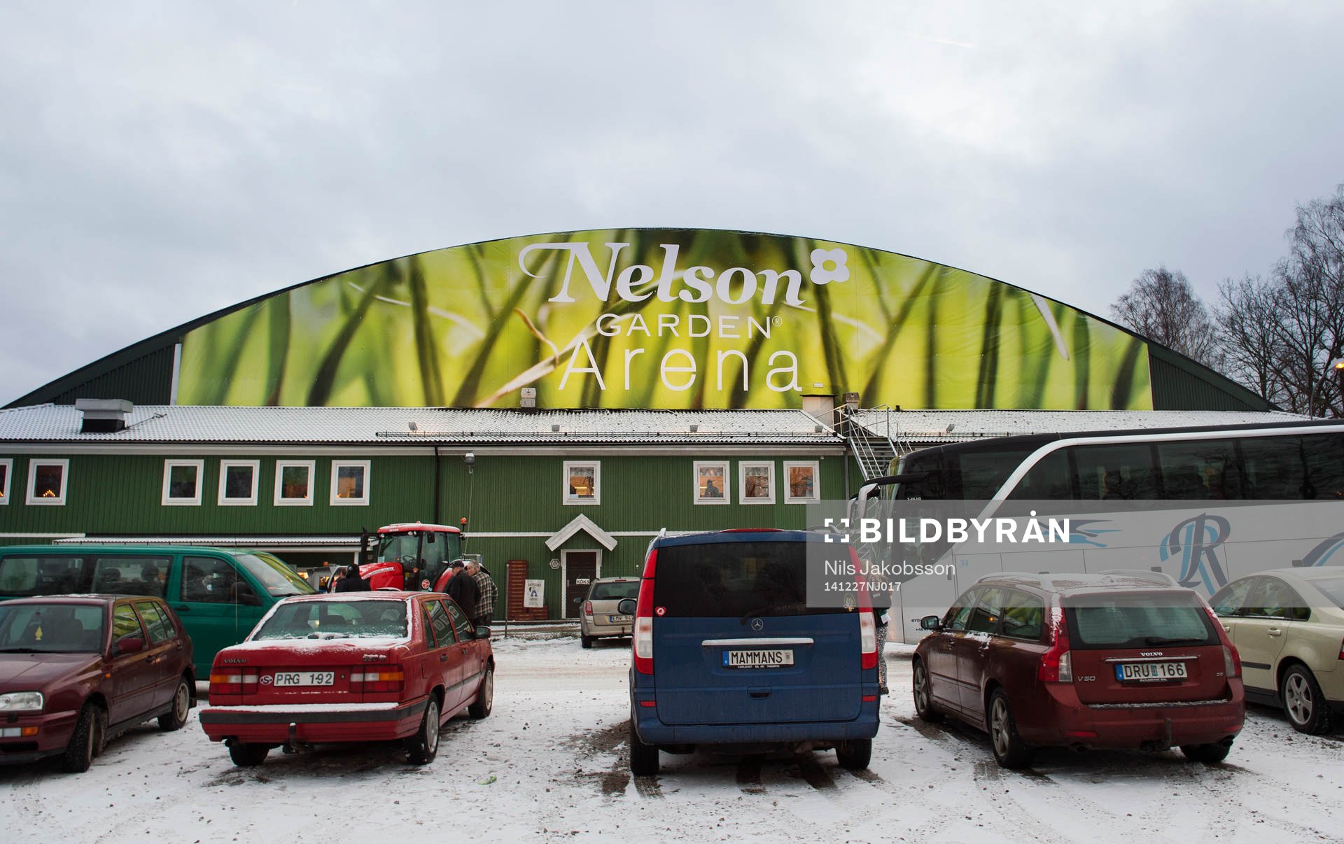 Nelson Garden Arena innan ishockeymatchen i Allettan mellan