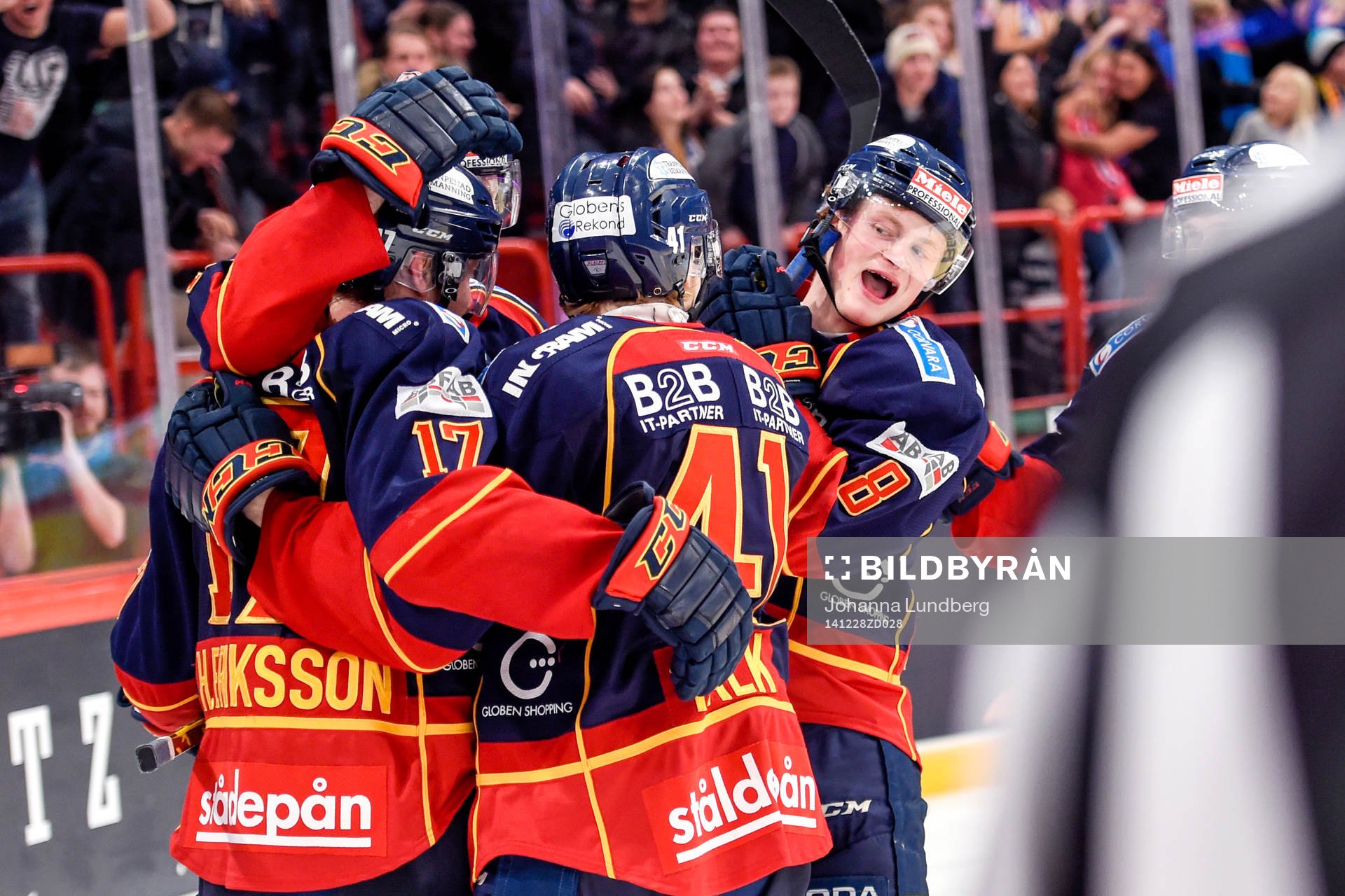 Djurgårdens Henrik Eriksson och Michael Holmqvist och