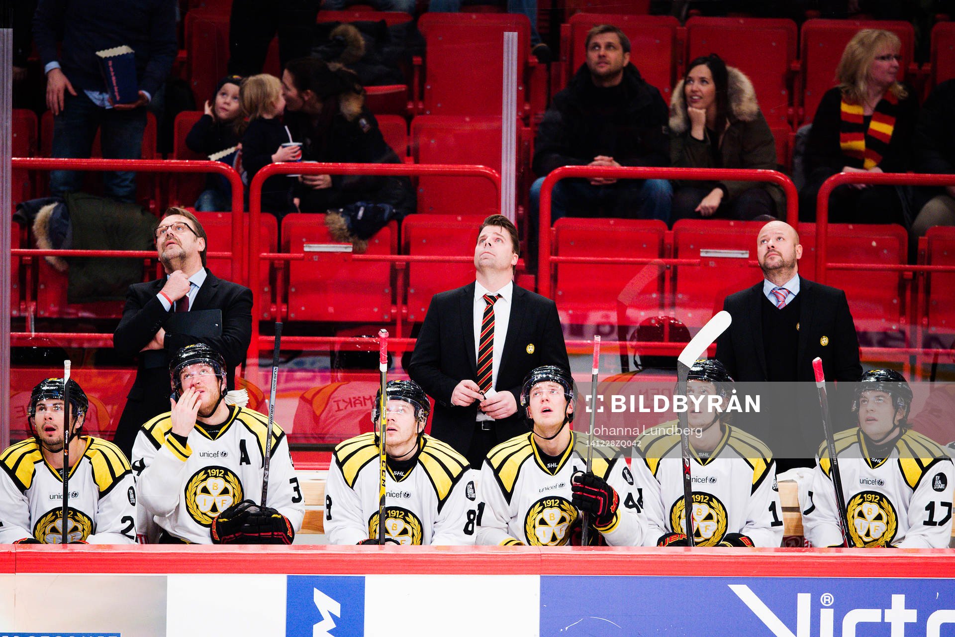 Brynäs spelare deppar