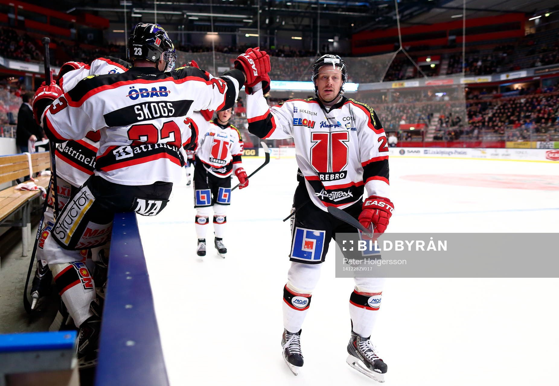 Örebros Marcus Weinstock jublar